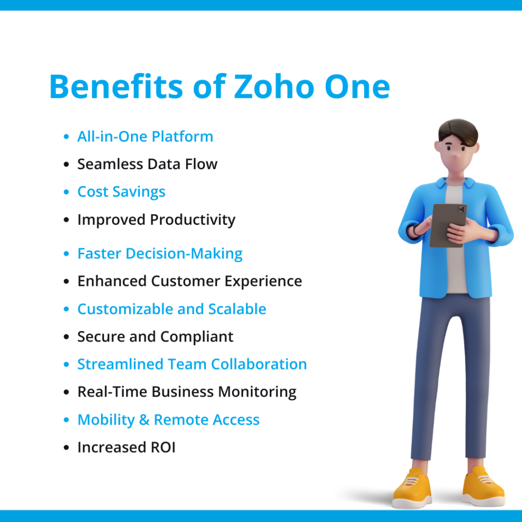 Benefits of Zoho One